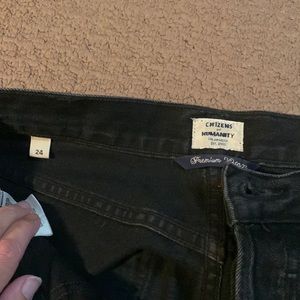 Black citizens of humanity jeans sz24